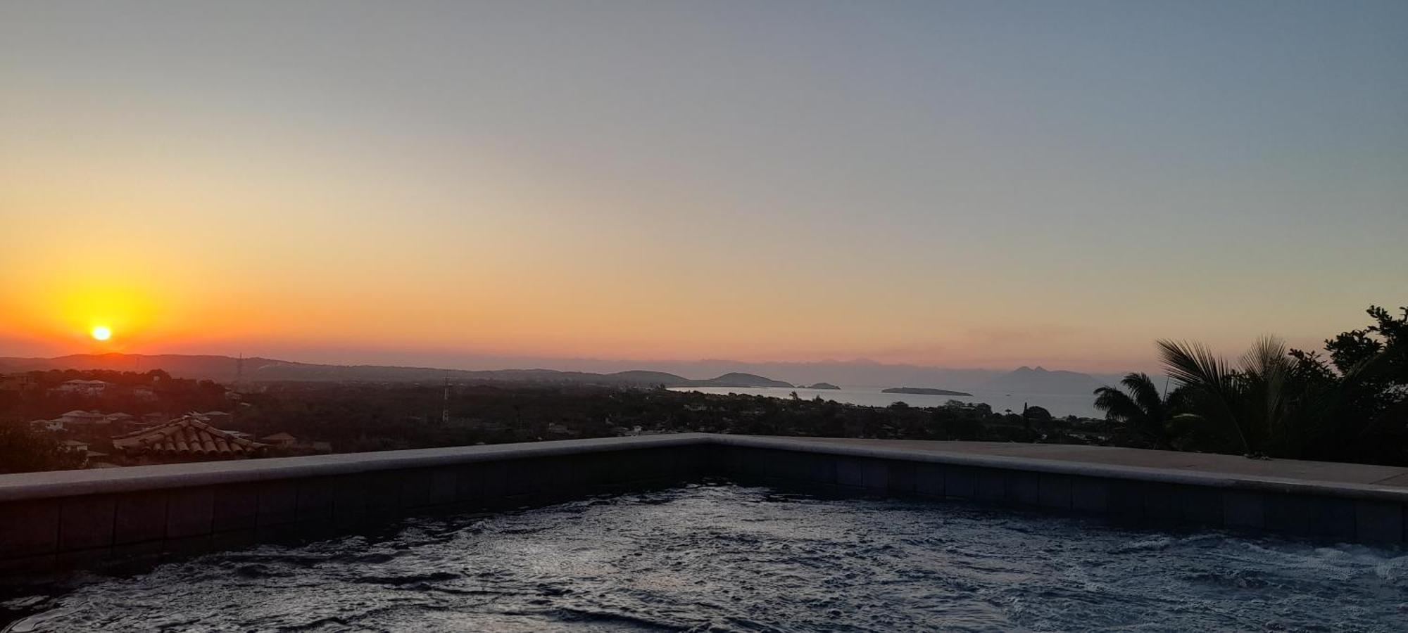Casa E Piscina Privativa, Vista Para O Mar Em Condominio Pe Na Areia Búzios Exterior foto