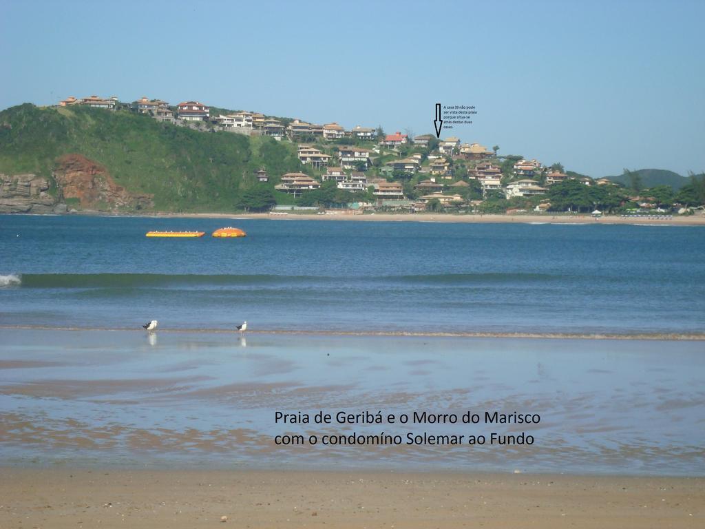 Casa E Piscina Privativa, Vista Para O Mar Em Condominio Pe Na Areia Búzios Exterior foto